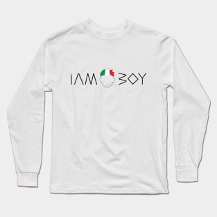 I am an Italian boy Long Sleeve T-Shirt